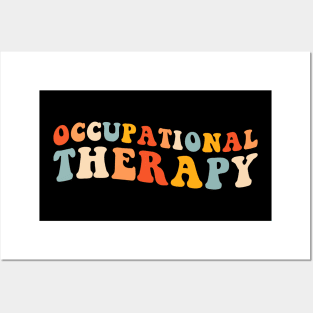 Occupational Therapy OT Retro Posters and Art